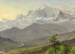 Mont Blanc de Albert Bierstadt
